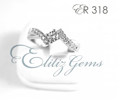 แหวนแต่งงานเพชร ER318